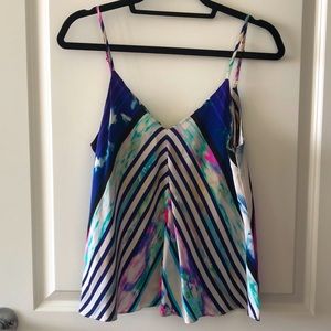 Neon Tank Top Blouse
